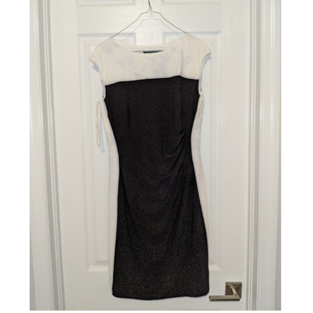 Ralph Lauren White and Black Dress